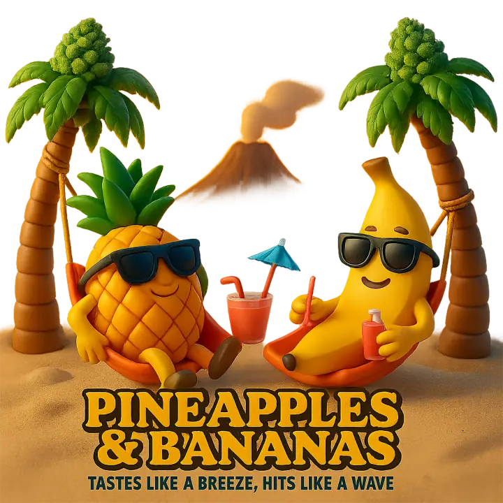 Pineapples & Bananas by Little b Trees product image
